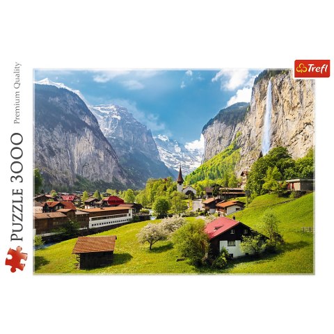 Puzzle - 3000 - Lauterbrunnen - Szwajcaria - Trefl 33076