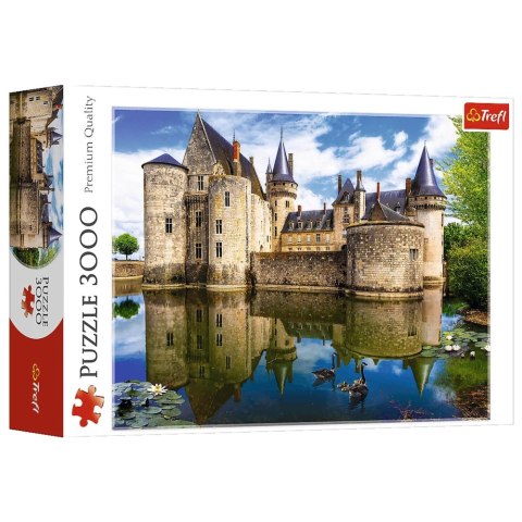 Puzzle - 3000 - Zamek w Sully-sur-Loire - Francja - Trefl 33075