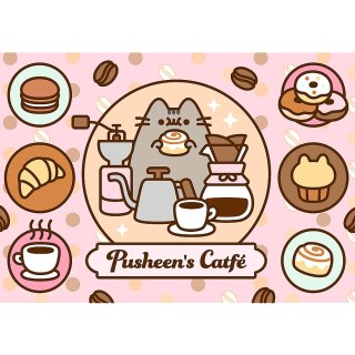 Puzzle - 500 - Pusheen w kawiarni - Trefl 37528