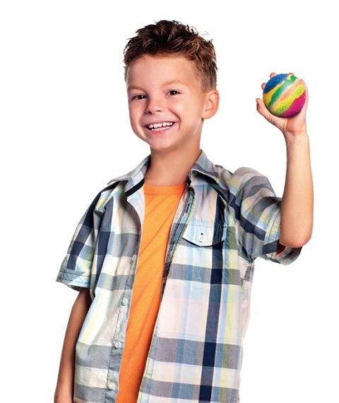 Naukowa Zabawa Mini Laboratorium Szalone Brokatowe Piłeczki Język Polski Clementoni 50702