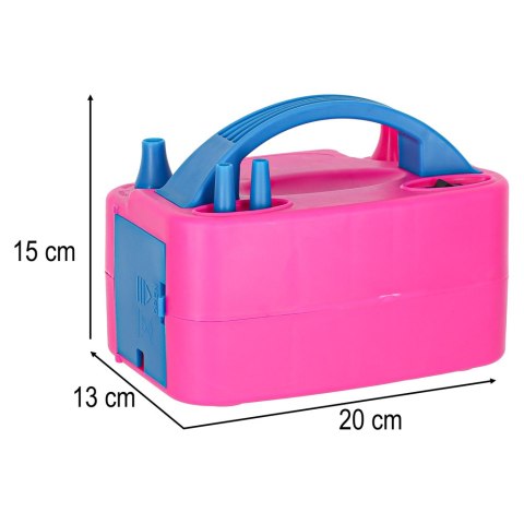 Pompka do balonów elektryczna na 2 balony 2 dysze