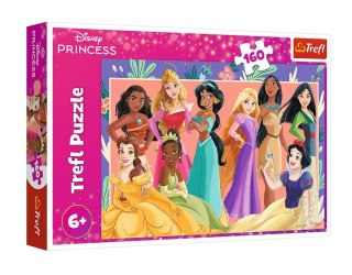 Puzzke - 160 - Prawdziwe ksieżniczki / Disney PrincessFSC Mix 70% 15427