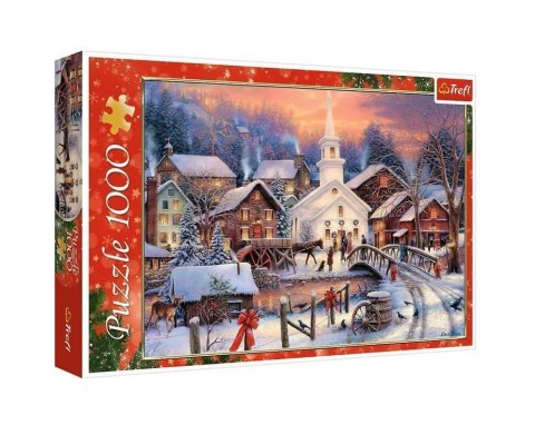 Puzzle 1000 XMAS - Białe Święta 10602