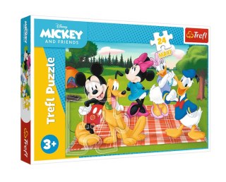 Puzzle - 24 Maxi - Ulubiona Myszka Miki / Disney Mickey Mouse and FriendsFSC Mix 70% 14380