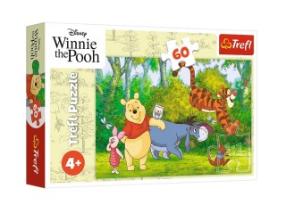 Puzzle - 60 - Smaczny miodek / Disney Winnie the PoohFSC Mix 70% 17411