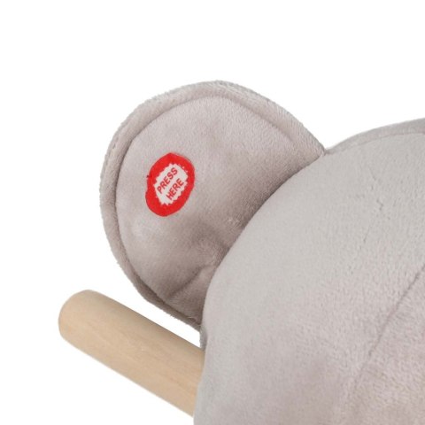 Miś na biegunach bujak pluszowy z miękkim siedziskiem