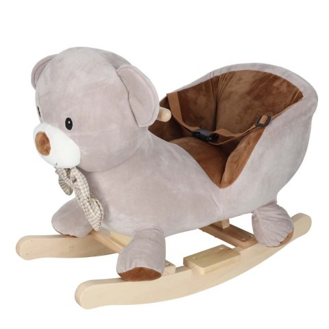 Miś na biegunach bujak pluszowy z miękkim siedziskiem