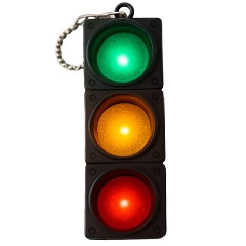 Brelok Sygnalizator Świetlny Migający Edukacyjny Światła Drogowe