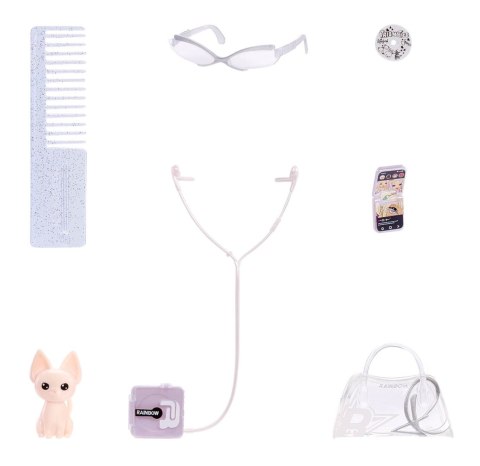 429265-INT Rainbow High Sparkle & Shine Doll White