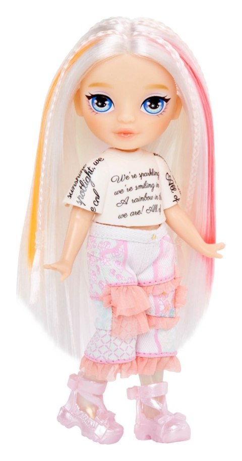 543442-EUC Rainbow High Littles Rainbow Fantasy Fairies Doll - Opal (Rainbow)
