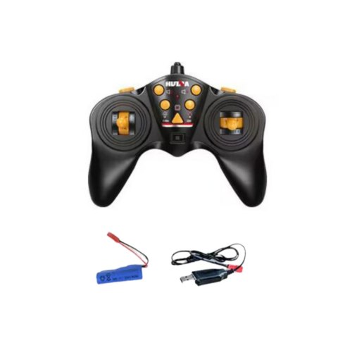 Ciężarówka Z Naczepą Koparka Zdalnie Sterowana RC Światła Dźwięk Huina 1:18