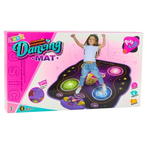 Interaktywna Mata Taneczna Muzyczna Dla Dzieci z Bluetooth 9 Poziomów Gry