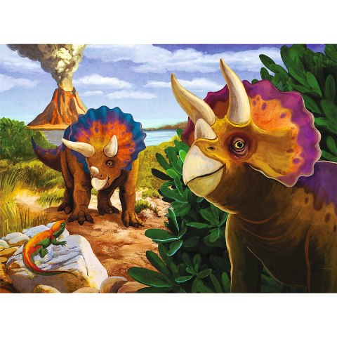 Puzzle - miniMaxi - 20 - Poznaj świat dinozaurów - Trefl 56036
