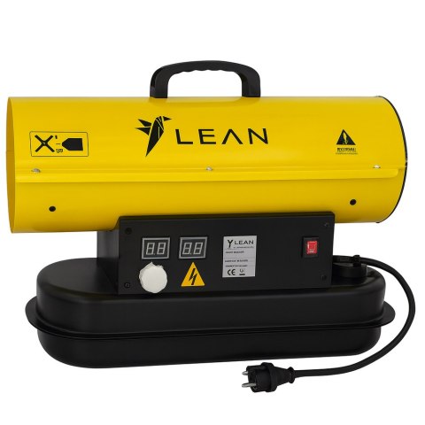 Nagrzewnica Spalinowa Olejowa 20KW Wyświetlacz LCD Termostat