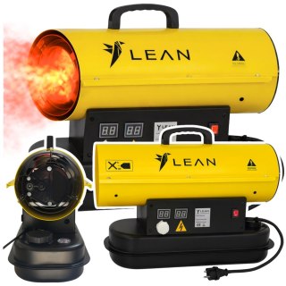 Nagrzewnica Spalinowa Olejowa 30KW Wyświetlacz LCD Termostat