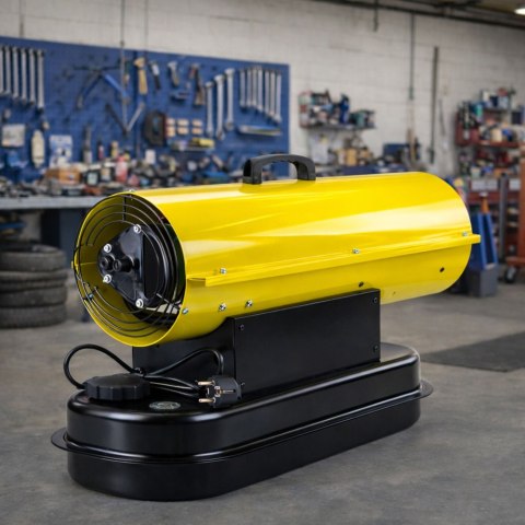 Nagrzewnica Spalinowa Olejowa 30KW Wyświetlacz LCD Termostat