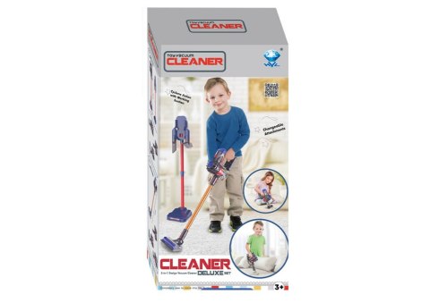 Odkurzacz Pionowy Zabawkowy Światła Dźwięki Czarny