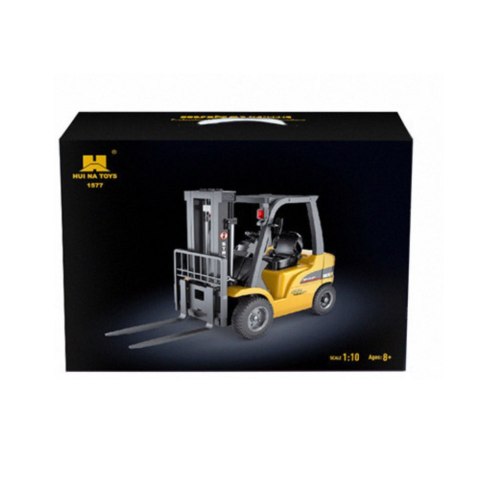 Wózek Widłowy Zdalnie Sterowany RC Światła Dźwięki Huina 1:10