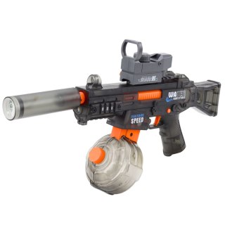 Elektryczny Pistolet Karabin Na Wodę Czarny Zasięg 11 m