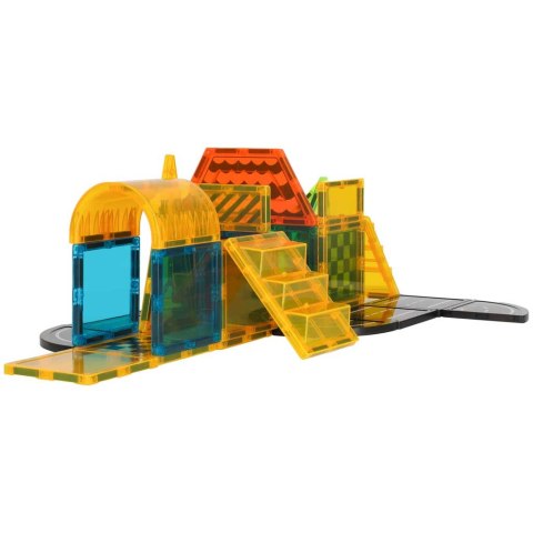 Klocki magnetyczne konstrukcyjne 3D budowa 50 elementów