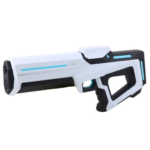 Kosmiczny Pistolet Broń Na Wodę Elektryczny Biały 9m 300ml