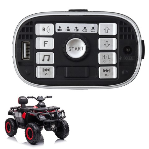 Panel Muzyczny do Pojazdu na Akumulator S615 24V