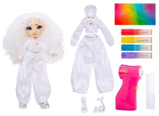 543343-EUC Rainbow High Air Brush & Create Fashion Dolls -Green Eyes