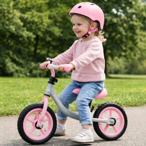 Rowerek biegowy Trike Fix Balance ultra lekki 1,8kg szary różowy