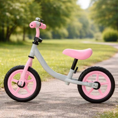 Rowerek biegowy Trike Fix Balance ultra lekki 1,8kg szary różowy