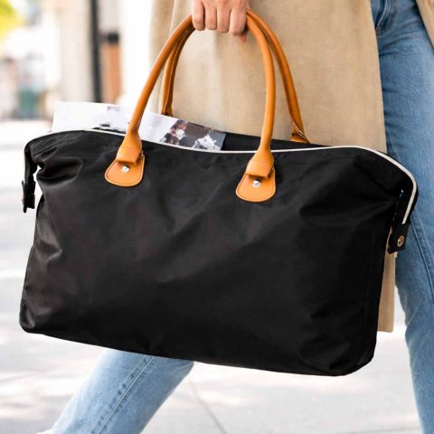 Torba damska wielofunkcyjna podróżna do wózka dla mamy zestaw czarna