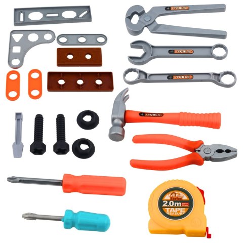 Zestaw Majsterkowicza Piła Łańcuchowa Kask Okulary Narzędzia Dźwięki