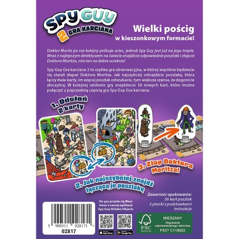 Gra karciana Spy Guy 2 Trefl 02817