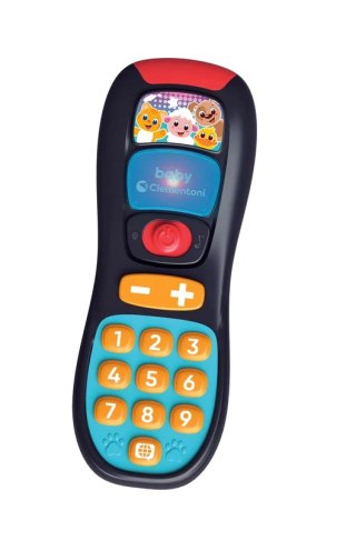 Mówiący Dziecięcy Pilot TV Język Polski Niemiecki Turecki Portugalski Clementoni 17518