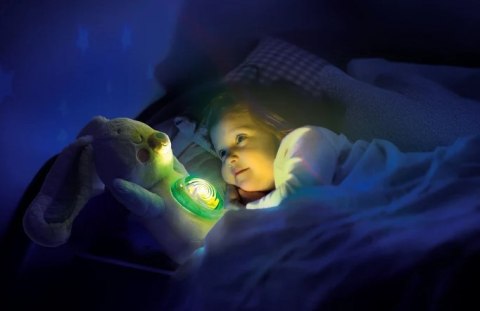 Projektor Przytulanka Arktyczny Króliczek Zorza Polarna Clementoni 17594