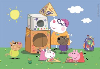 Puzzle 2x60 Super Color ŚWINKA PEPPA Clementoni 24833