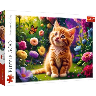 Puzzle - 500 - Uroczy kotek - Trefl 37525