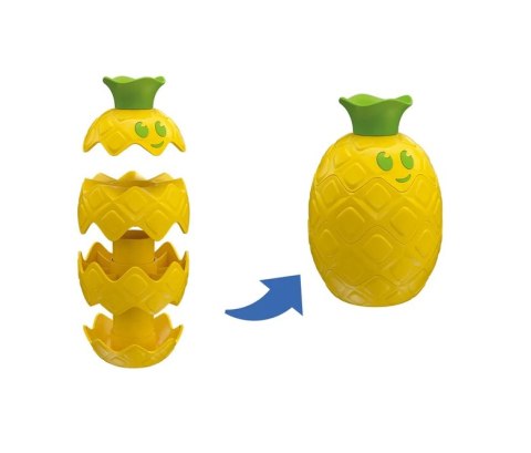 Zabawka Logiczna Kolorowe Owoce Awokado Ananas Pomarańcza Clementoni 17579