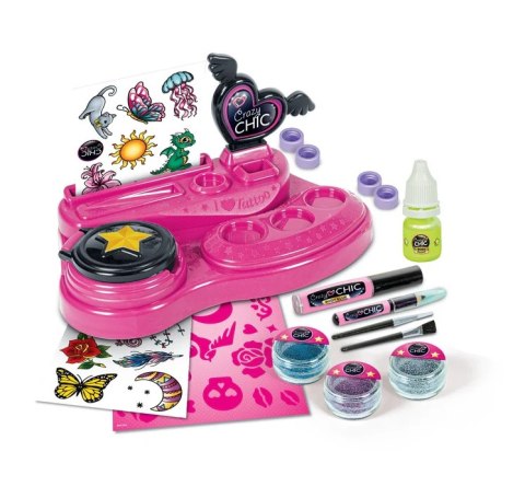 Crazy Chic Zestaw Szalone Tatuaże Clementoni 18771