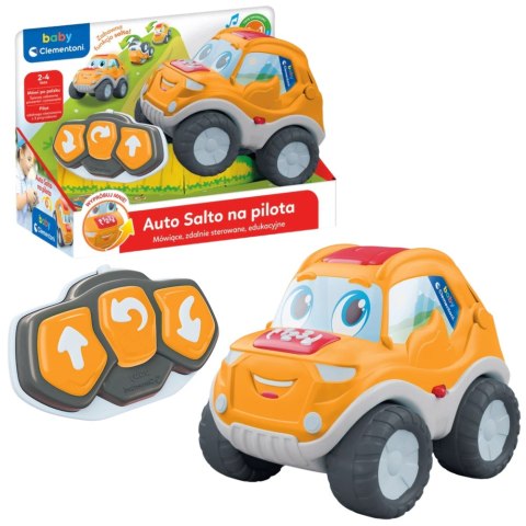 Mówiące Edukacyjne Zdalnie Sterowane Przewrotne Autko Salto Język Polski Clementoni 50936