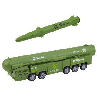 Zestaw Militarny Ciężarówka Myśliwce Z Napędem Wyrzutnia Rakiet