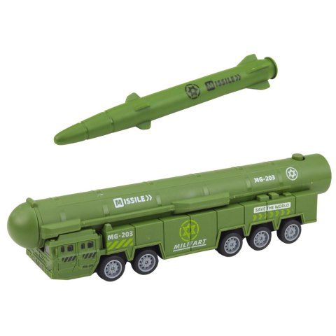 Zestaw Militarny Ciężarówka Myśliwce Z Napędem Wyrzutnia Rakiet