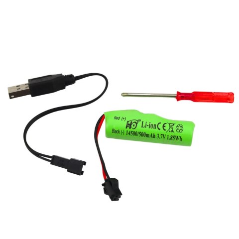 Elektryczny Karabin Pistolet Na Wodę Automatyczny Czarny Zasięg 8-9m 450 ml