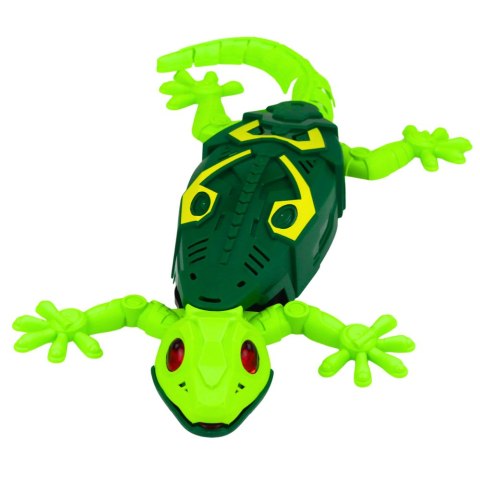 Gekon Zdalnie Sterowany RC Jaszczurka Chodzi Po Ścianie 360° Zielona