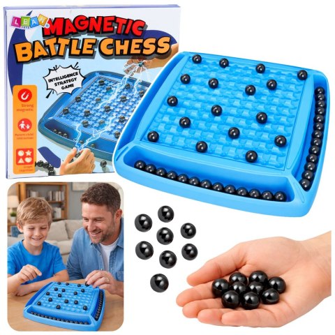 Gra Magnetyczna Kamienie Kulki Gra Planszowa Rodzinna Strategiczna 20 el.