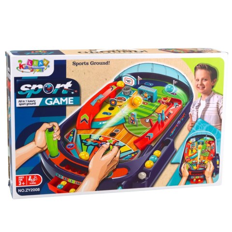 Gra Zręcznościowa Stołowa Flipper Dla Dzieci 12 Piłek