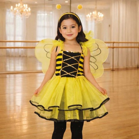 Kostium strój karnawałowy przebranie pszczółka pszczoła opaska 3 el