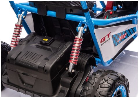 Pojazd Na Akumulator DM-107 24V7 Cichy Silnik Niebieski