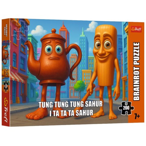 Puzzle - 200 - BrainRots - Tung Tung Sahur - Trefl 13364