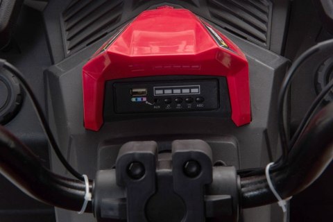 Quad Na Akumulator JC333 Czerwony