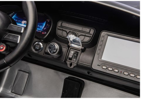 Auto Na Akumulator Mercedes GT63 AMG DK-GT63 24V Cichy Silnik Szary